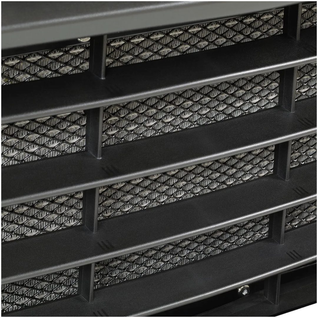 Radiatorgaller Svart Pulverlackerad SHOW CHROME – bild 5