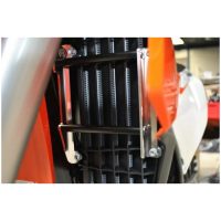 Radiatorskydd Aluminium Silver AXP RACING