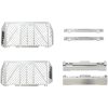 Radiatorskydd Billet Silver MOOSE RACING Kylarskydd – miniatyr 1
