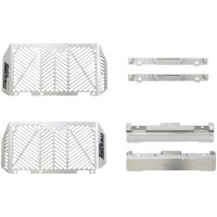 Radiatorskydd Billet Silver MOOSE RACING