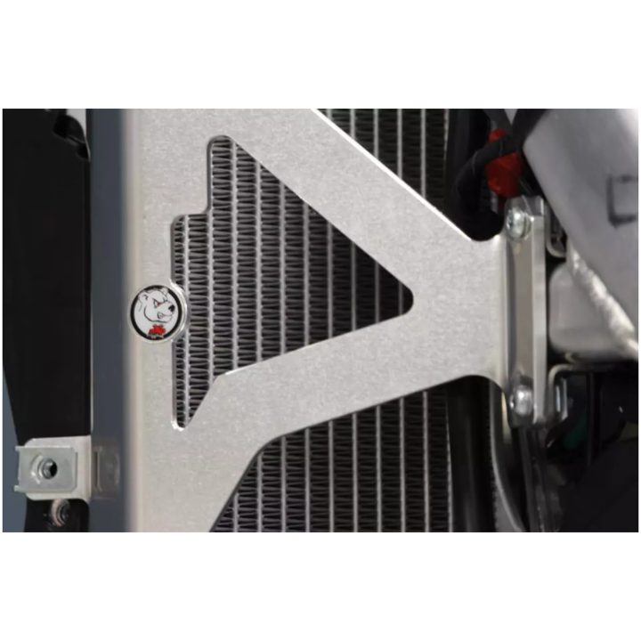 Radiatorstag Aluminium/röd/silver AXP RACING – bild 5
