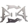 Radiatorstag Aluminium/röd/silver AXP RACING – miniatyr 1