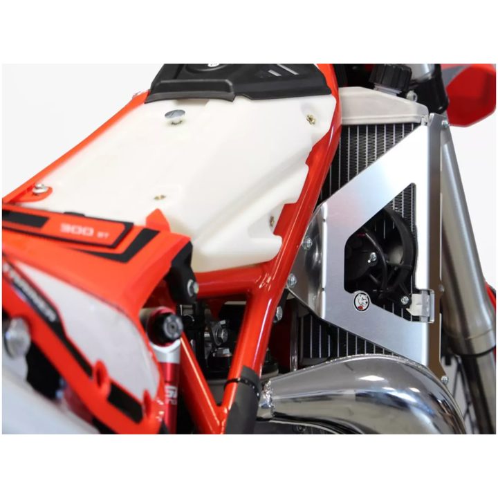 Radiatorstag Aluminium/röd/silver AXP RACING – bild 2