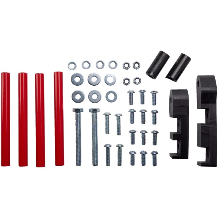 Radiatorstag Aluminium/röd/silver AXP RACING – bild 3