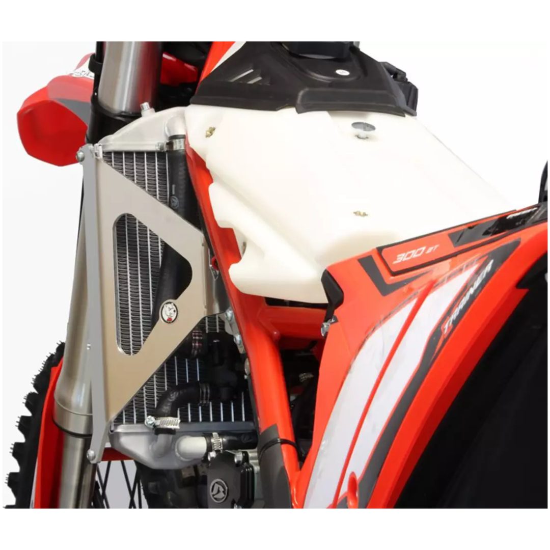 Radiatorstag Aluminium/röd/silver AXP RACING – bild 4