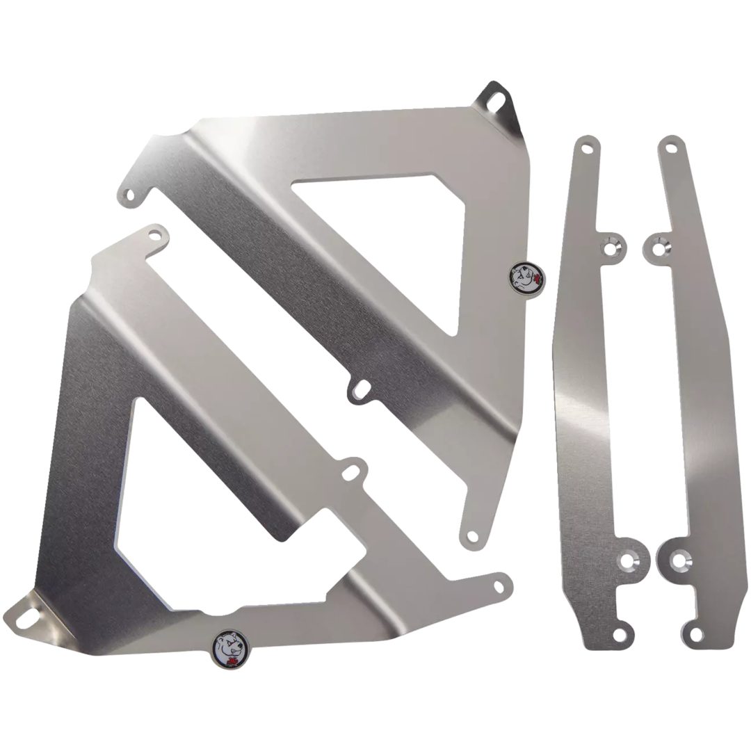 Radiatorstag Aluminium/silver AXP RACING