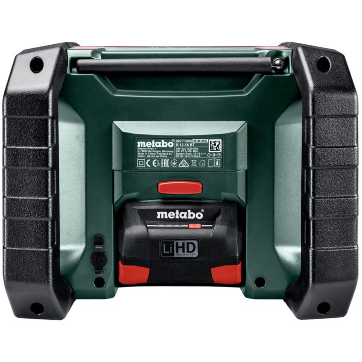 Radio 12V-18V R 12-18 DAB+ BT Metabo – bild 2