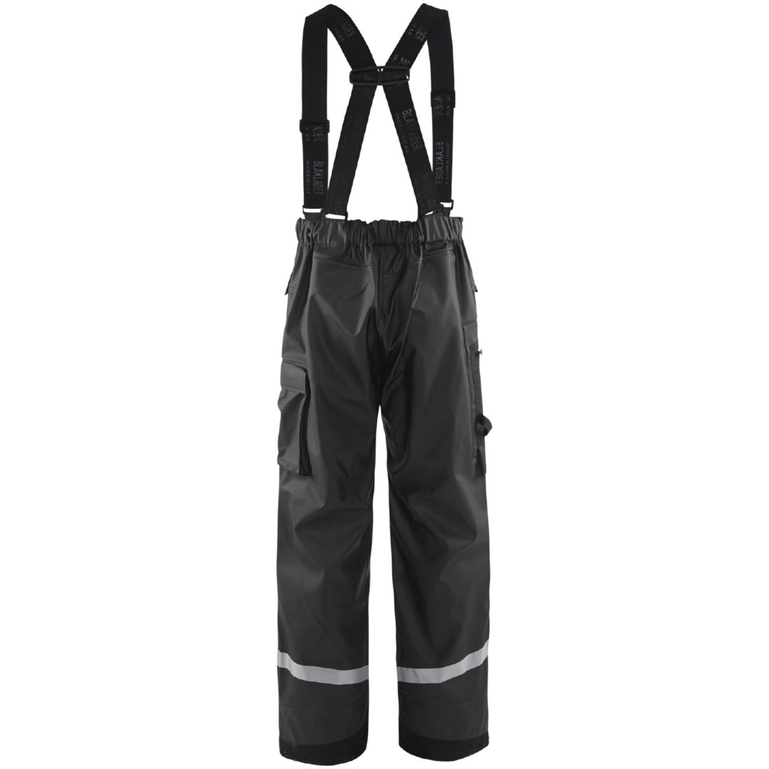 Rain dungaree 13052003 BLÅKLÄDER RAINTROUSER 13052003 BLACK XS – bild 2