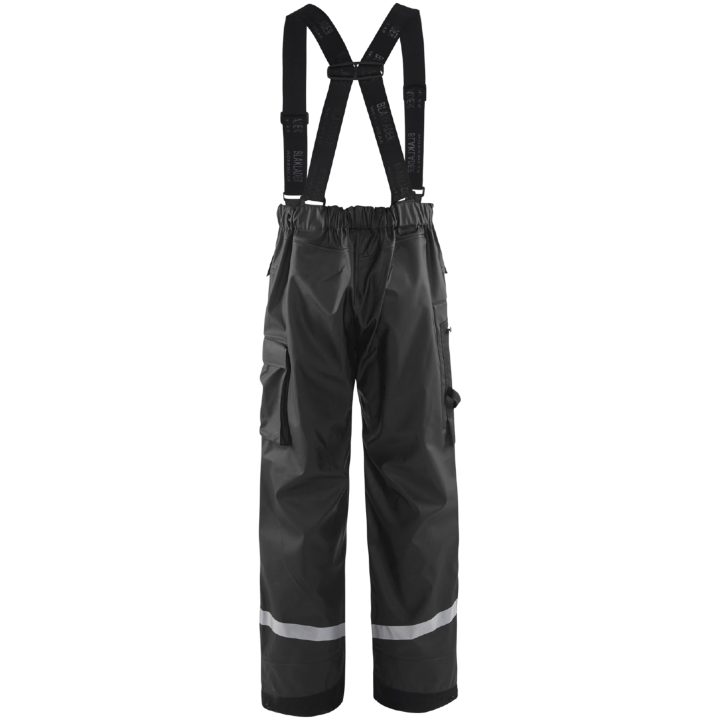 Rain dungaree 13052003 BLÅKLÄDER RAINTROUSER 13052003 BLACK XS – bild 2