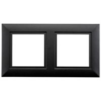 Ram Svart Soft Square 2x SG Armaturen