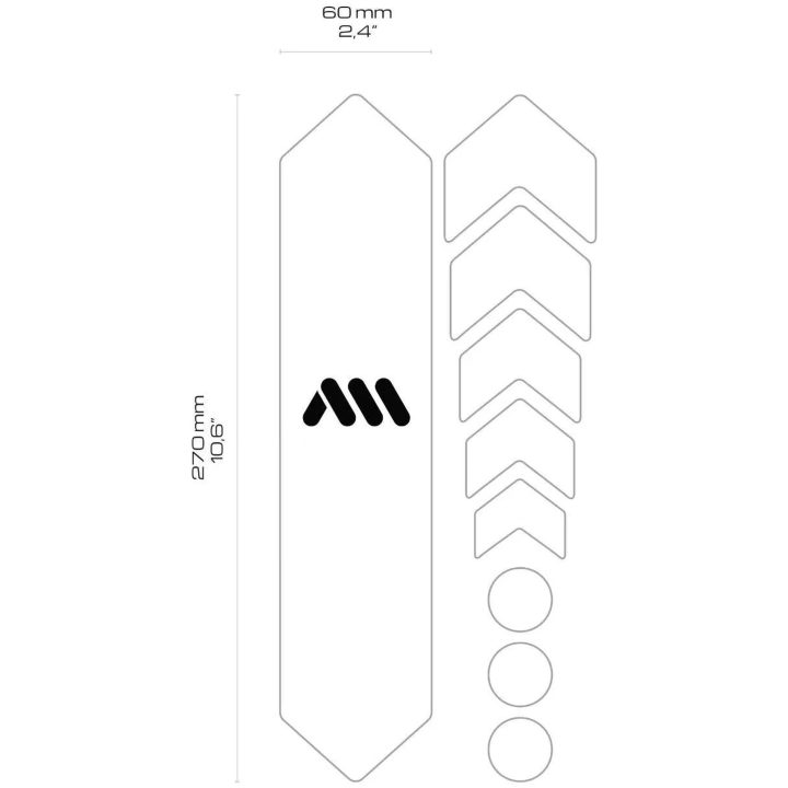 Ramdekal Basic Protection Magenta ALL MOUNTAIN STYLE – bild 3