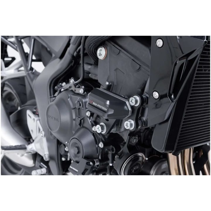 Ramkraschpuck Kit Svart SW-MOTECH – bild 5