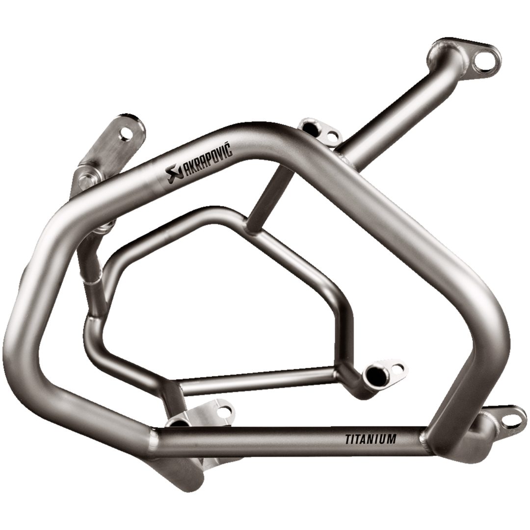 Ramskydd Silver Titanium AKRAPOVIC Ramskydd