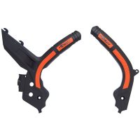 Ramskydd Svart/Orange Rtech