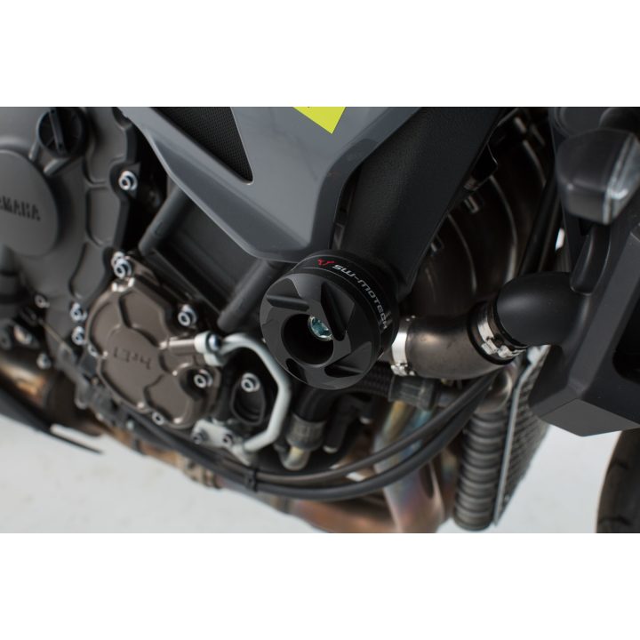 Ramsliders Svart/silver SW-MOTECH Glidsats – bild 2