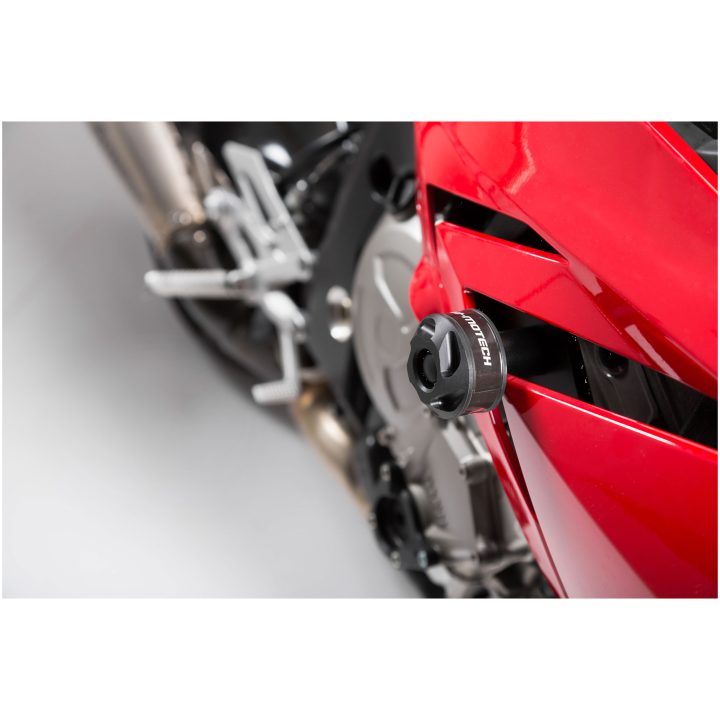 Ramslidersats Svart SW-MOTECH Glidsats – bild 2