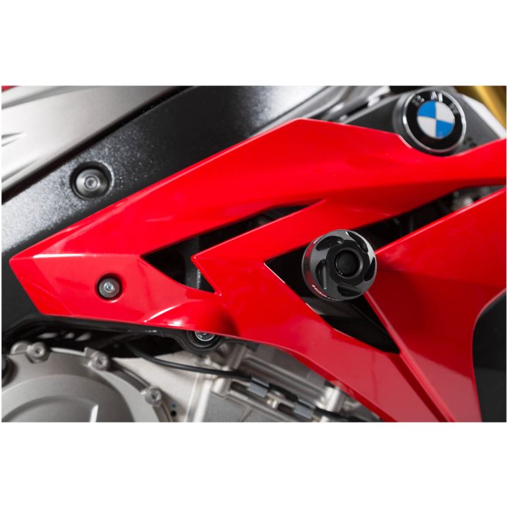 Ramslidersats Svart SW-MOTECH Glidsats – bild 3