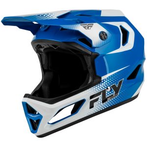 Rayce Sonar Bicycle Helmet - Blue/White/Black FLY RACING