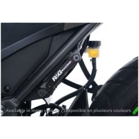 Rear Footrest Blanking Plate Kit Black BMW S1000R R&G Racing