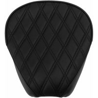 Rear Solo Seat - Wide - Double Diamond - Black Stitch - FL 97-23
