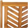 Reclinerande trädgårdstolar 6 st Massiv teak vidaXL Standard – miniatyr 8