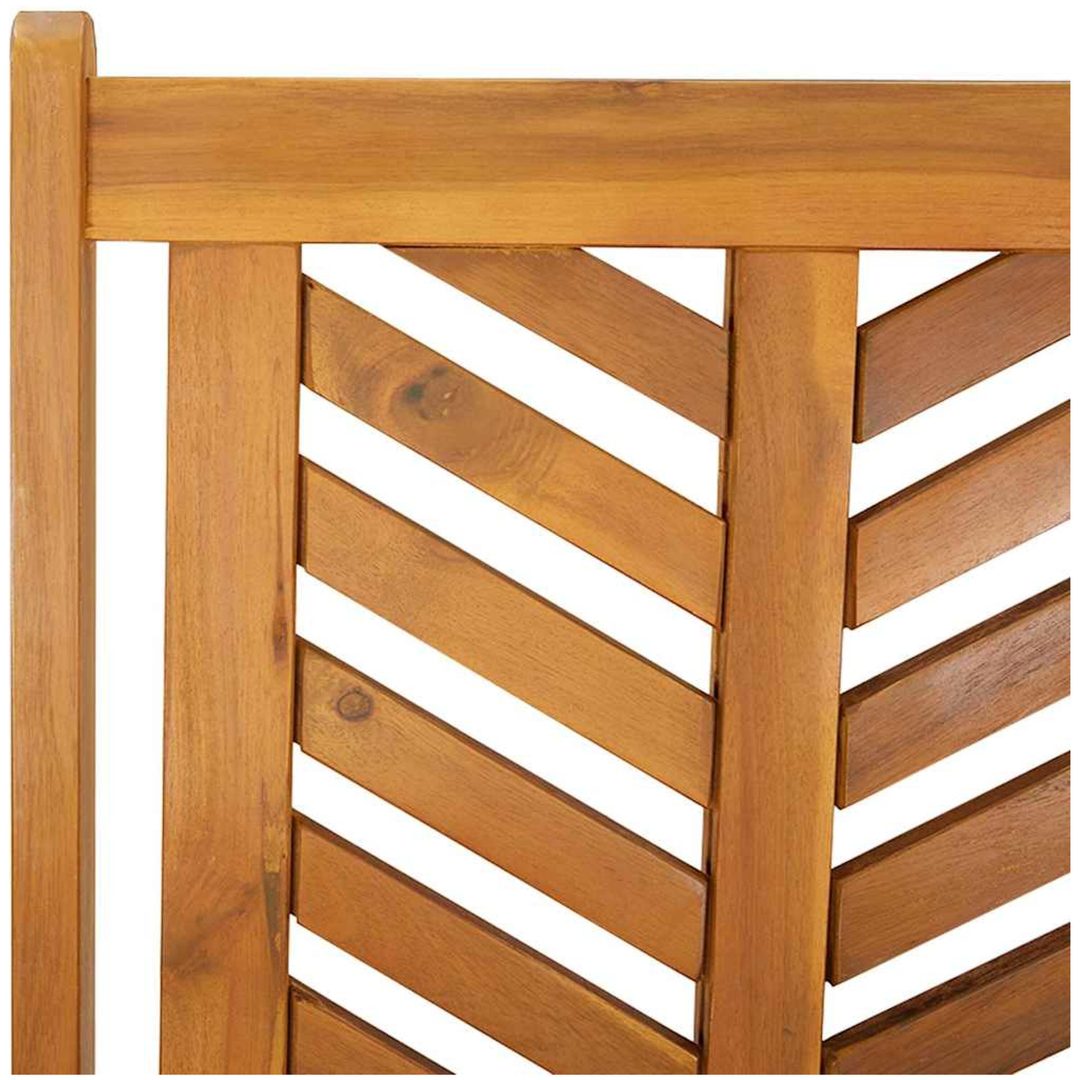Reclinerande trädgårdstolar 6 st Massiv teak vidaXL Standard – bild 8