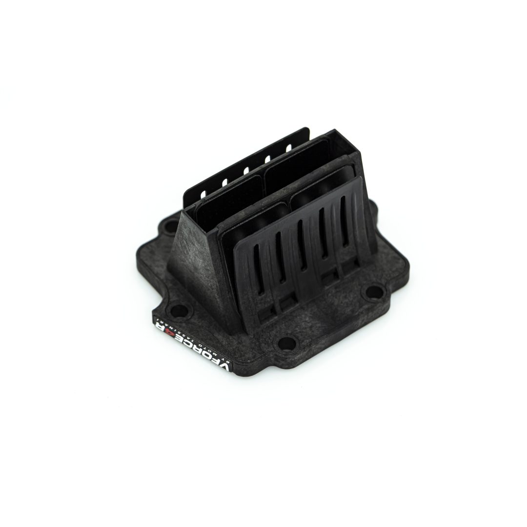Reed V-Force KDX/KX Kolfiber Svart VFORCE/MOTO TASSINARI