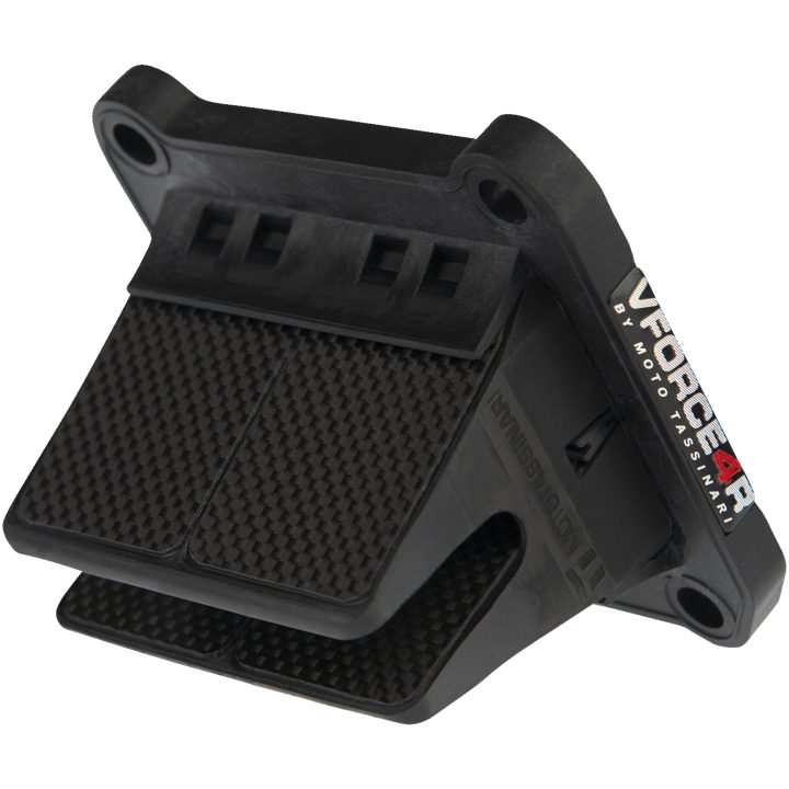 Reedventil V-force 4 Svart Carbon Fiber/gummi VFORCE/MOTO TASSINARI – bild 2