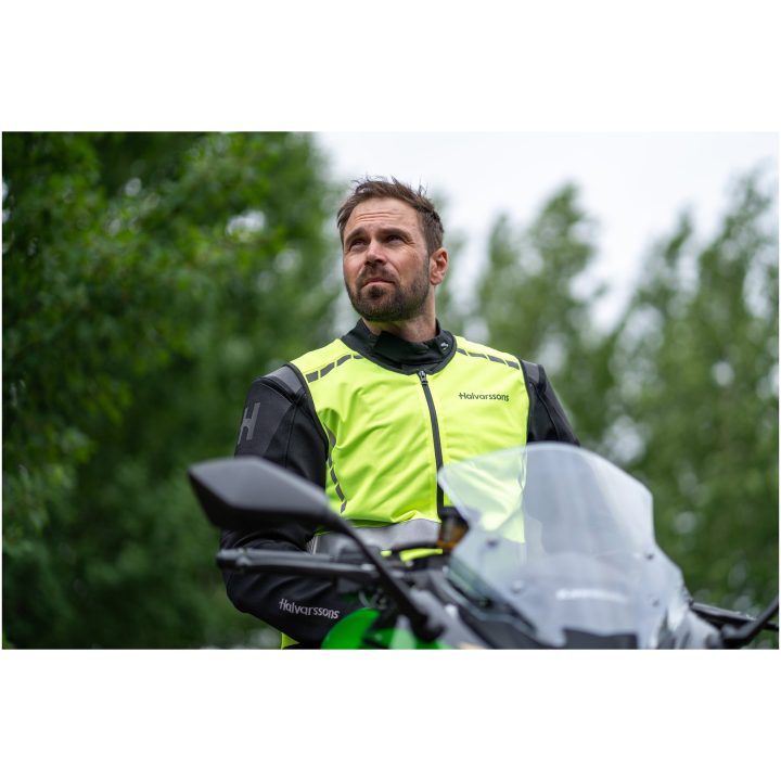 Reflexväst Hi-Vis Gul Halvarssons XS/S – bild 2
