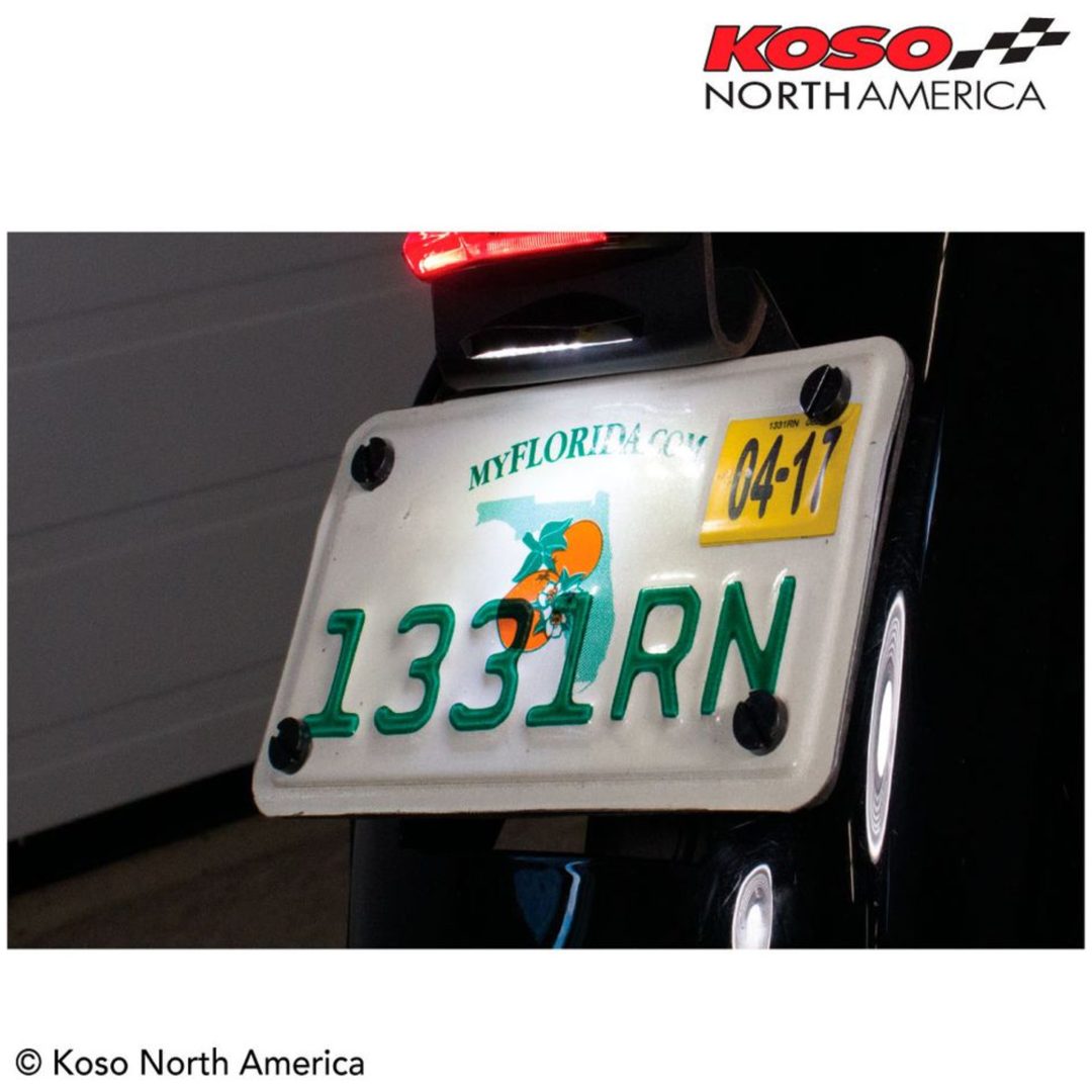 Registreringsskyltbelysning Led E-mark KOSO NORTH AMERICA Nummerskyltslampa – bild 3