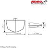 Registreringsskyltbelysning Led E-mark KOSO NORTH AMERICA Nummerskyltslampa – miniatyr 4