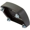 Registreringsskyltshållare Adapter Svart Matt Aluminium RICK'S MOTORCYCLES – miniatyr 3
