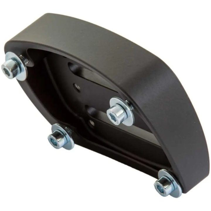 Registreringsskyltshållare Adapter Svart Matt Aluminium RICK'S MOTORCYCLES – bild 3