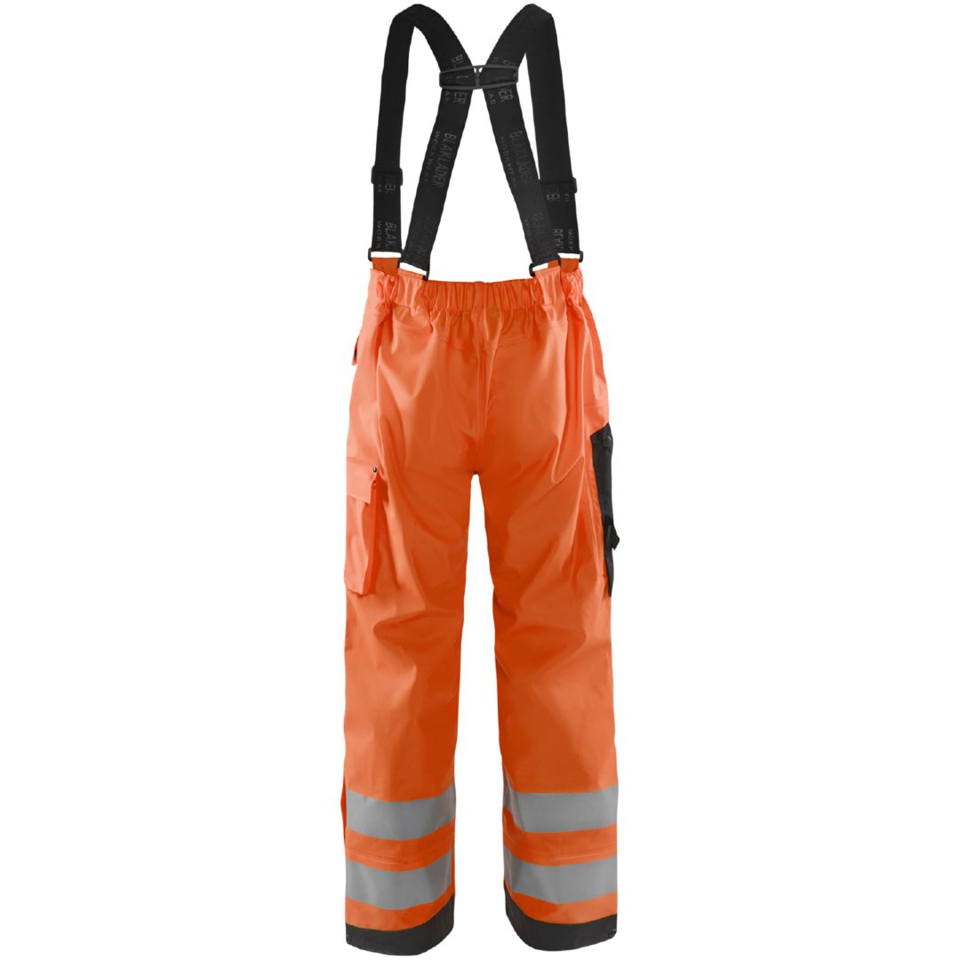 Regnbyxa 13022003 Hi-Vis Hivisorange BLÅKLÄDER REGNBYXA 13022003 ORANGE XS – bild 2