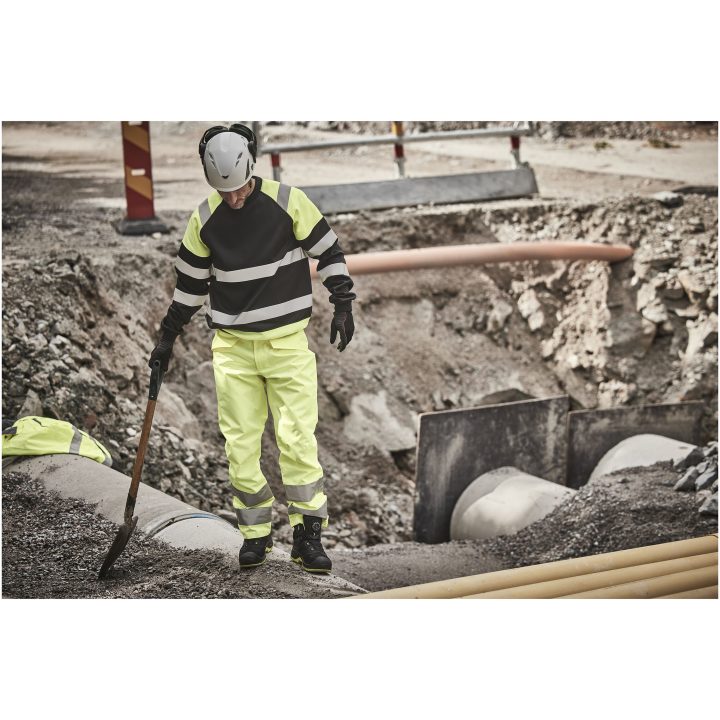 Regnbyxor 2933 Skalbyxa Varselgul Varsel gul Jobman – bild 2