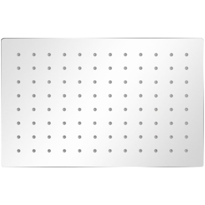 Regnduschhuvud 2 st rostfritt stål 20x30 cm vidaXL 30 x 20 cm – bild 2