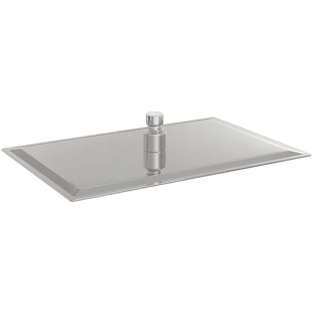 Regnduschhuvud rostfritt stål 304 rektangulär vidaXL 30 x 20 cm – bild 5
