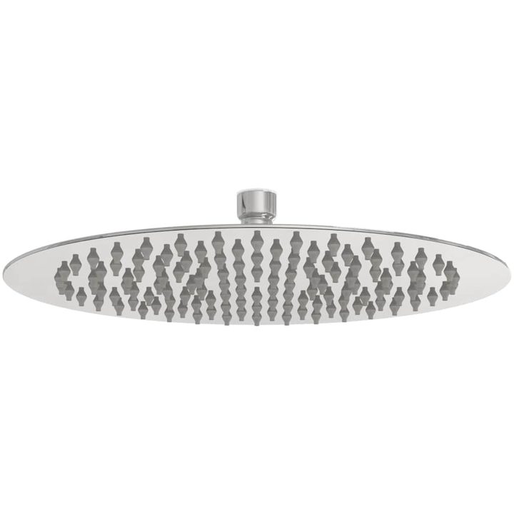 Regnduschhuvud rostfritt stål 304 runt vidaXL ⌀25 cm – bild 2