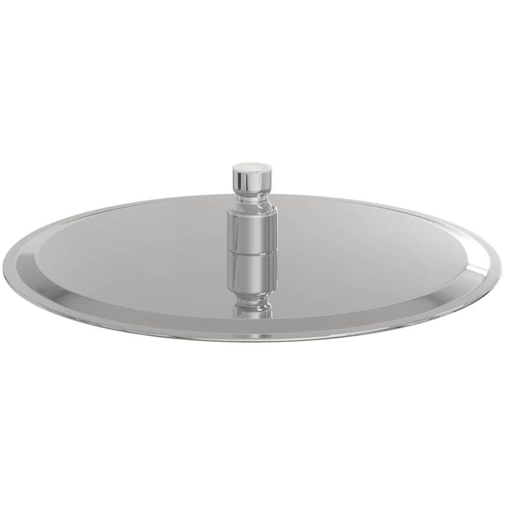 Regnduschhuvud rostfritt stål 304 runt vidaXL ⌀25 cm – bild 5