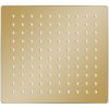 Regnduschhuvud rostfritt stål fyrkantigt guld vidaXL 20 x 20 cm – miniatyr 2