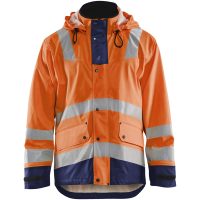 Regnjacka 43022003 Hi-Vis Orange / Marin BLÅKLÄDER