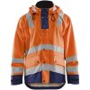 Regnjacka 43022003 Hi-Vis Orange / Marin BLÅKLÄDER REGNJACKA 43022003 ORAN/MA XS – miniatyr 1