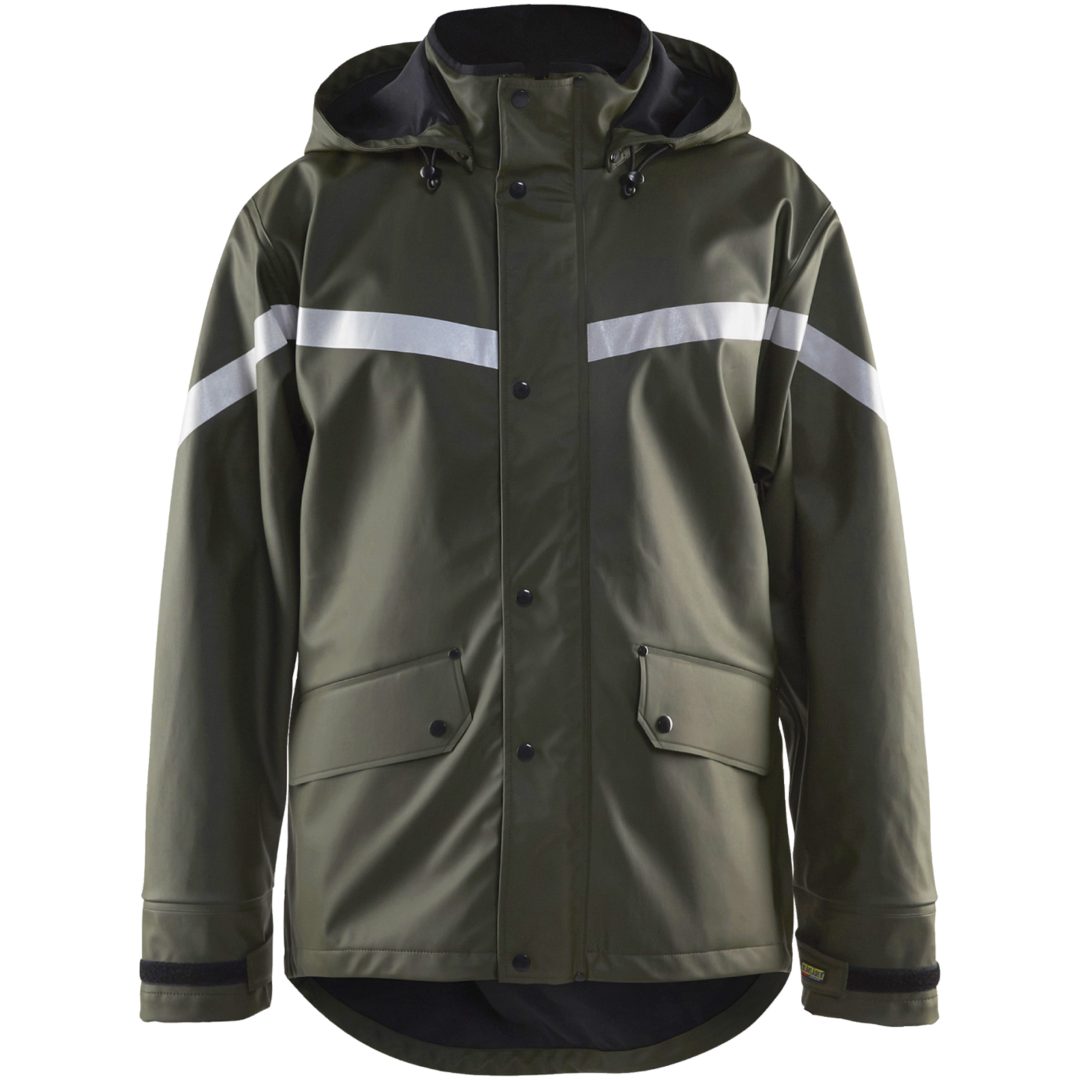 Regnjacka 43052003 Grön BLÅKLÄDER REGNJACKA 43052003 GRÖN XXL