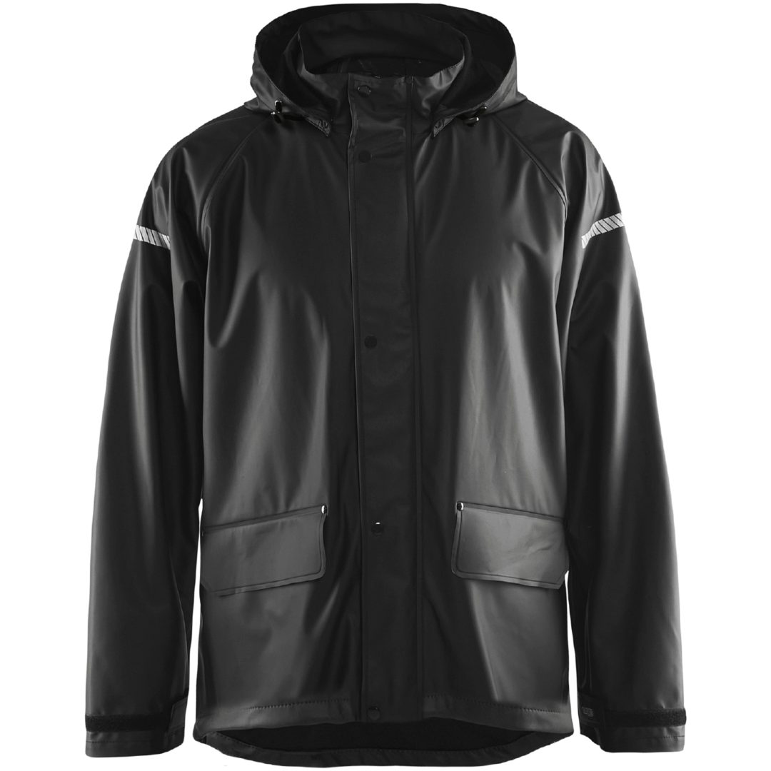 Regnjacka 43112000 Svart BLÅKLÄDER REGNJACKA 43112000 SVART XS
