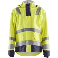 Regnjacka 43132022 Marin / Hivisgul BLÅKLÄDER