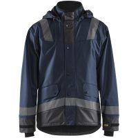 Regnjacka 43222003 Marin / Svart BLÅKLÄDER