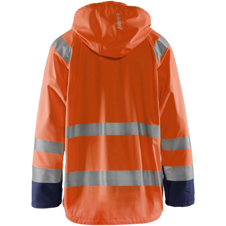 Regnjacka 43232000 Hivisorange / Marin BLÅKLÄDER REGNJACKA 43232000 ORA/MAR XS – bild 2