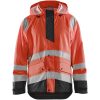 Regnjacka 43232000 Hivisröd / Svart BLÅKLÄDER REGNJACKA 43232000 RÖD/SVA XS – miniatyr 1