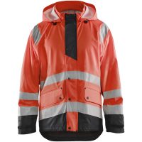 Regnjacka 43232000 Hivisröd / Svart BLÅKLÄDER