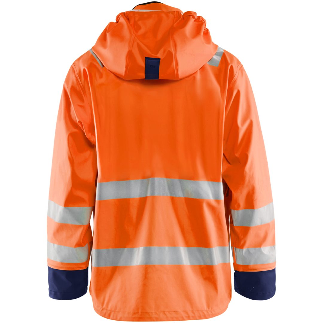 Regnjacka 43272005 Hivisorange / Marin BLÅKLÄDER REGNJACKA 43272005 ORA/MAR XS – bild 2